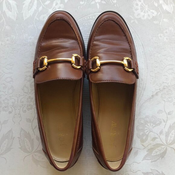 J.Crew Women's Brown and Tan Loafers - Picture 1 of 8